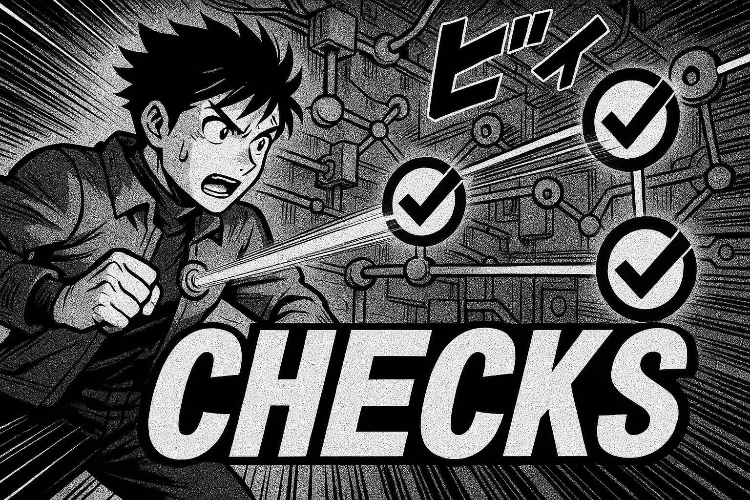 Checks — manga panel